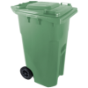  Háztartási szemetes kuka, zöld 240 L (11965)