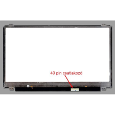  HB156WX1-600 15.6" matt laptop LCD kijelző, LED panel WXGA HD (1366 X 768) slim 40pin laptop alkatrész