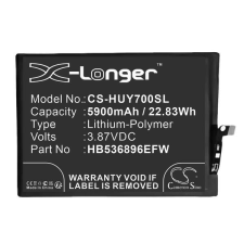 HB536896EFW Telefon akkumulátor 5900 mAh mobiltelefon akkumulátor