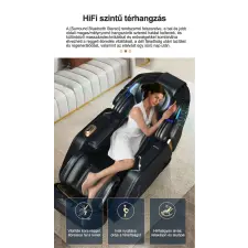 HC Home Fitness HC Home Lifestyle L36 Masszázsfotel fekete színben masszázsfotel