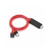 HDMI - USB kábel, HDMI kábel, telefonhoz