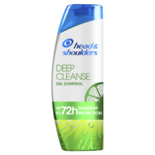 Head&Shoulders Deep Cleanse Oil Control Korpásodás Elleni Sampon, 300 sampon