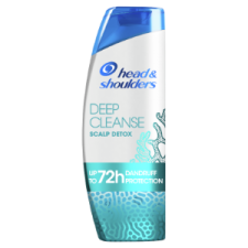 Head&Shoulders Deep Cleanse Scalp Detox Korpásodás Elleni Sampon, 300 sampon