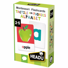Headu Betű és szótanulás Montessori fejlesztő játék 36 kártyával - Angol (EN26883) kreatív és készségfejlesztő