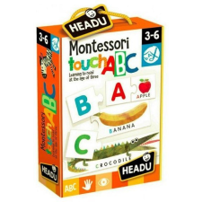 Headu Montessori Érintős puzzle Angol ABC (EN20942) társasjáték
