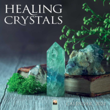  Healing Crystals Wall Calendar 2024 (Art Calendar) naptár, kalendárium