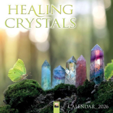  Healing Crystals Wall Calendar 2026 (Art Calendar) naptár, kalendárium