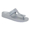 Health And Fashion Shoes Scholl Bahia Flip-Flop-Ezüst-Női strandpapucs 37