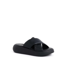Health And Fashion Shoes Scholl Boca Cross 24 fekete 38 -Női Papucs női papucs