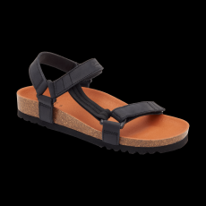 Health And Fashion Shoes Scholl Heaven Ad-Fekete-Unisex szandál 36