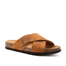 Health And Fashion Shoes Scholl Tangor konyak 41 - Férfi papucs férfi papucs