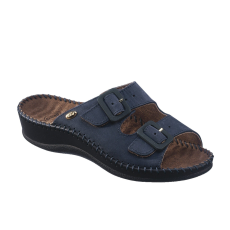 Health And Fashion Shoes Scholl Weekend-Sötétkék-Női Papucs 35-42
