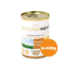 Healthy Meat ló 95% monoproteines paté, burgonyával felnőtt kutyáknak 6x400g kutyaeledel