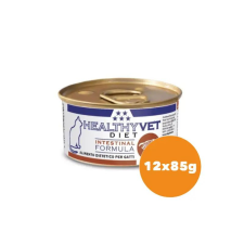 Healthy Vet Diet Cat Intestinal - bélrendszer támogatására felnőtt macskáknak 12x85g macskaeledel