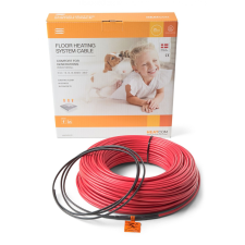 HEATCOM Heating cable 6 mm 20W/m - 185,0 m fűtőkábel építőanyag
