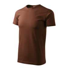  Heavy New póló unisex csokoládébarna XS férfi póló