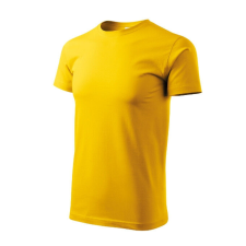 Heavy New póló unisex sárga L férfi póló