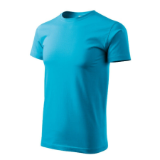 Heavy New póló unisex türkiz 3XL férfi póló