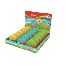 Hegyező, 2 lyukú, 18 db/display, Keyroad, Speedy Snail, vegyes színek hegyező