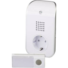 Heidemann Vezeték nélküli csengő, max.150m, 433MHz, fehér, Heidemann HX Curve 70822 (70822) csengő