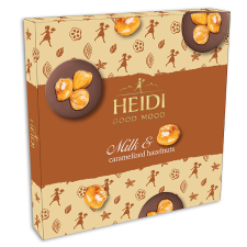 Heidi Good Mood földimogyorós tejcsokoládé praliné - 119 g csokoládé és édesség