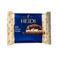 Heidi Heidi Milk Choco Wafer tejcsokoládé mogyorós krémmel - 55g csokoládé és édesség