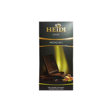 Heidi táblás étcsokoládé pisztáciás - 80g csokoládé és édesség