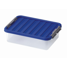  Heidrun Clipbox Átlátszó Tároló doboz   9,0L 40x29x11cm Clippes tetővel bútor