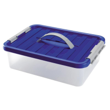  Heidrun Clipbox Átlátszó Tároló doboz   9,0L 40x29x11cm fogantyúval, Clippes tetővel bútor
