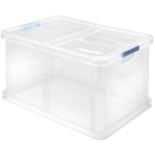 heidrun Tárolódoboz fedeles 60 × 40 × 30 cm 60 l-es unibox, műanyagból (HDR7085) bútor