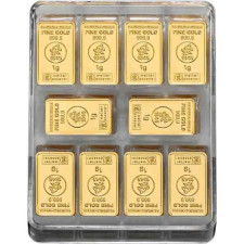Heimerle + Meule UnityBox Gramm Goldbarren - 250x1g - befektetési aranyrudak egyéb ékszer