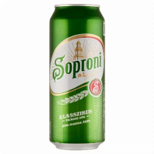 HEINEKEN HUNGÁRIA ZRT. Soproni Klasszikus világos sör 4,5% 500 ml sör