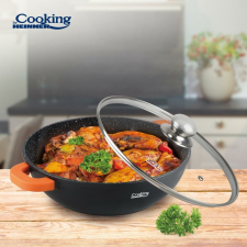 Heinner ALUMÍNIUM SERPENYŐ FEJJEL 28X8 CM, 4,1L, SÖTÉT VONAL edény