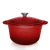 Heinner Zománcozott öntöttvas féledény + fedél 28x13 cm, 6l, piros vonal, főzés: Heinner HR-KN-SM6