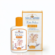 Helan Sole Bimbi Bio Naptej gyerekeknek 50SPF fizikai UV szűrővel 125ml naptej, napolaj