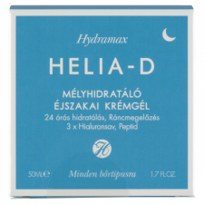 Helia-D Hydramax mélyhidratáló éjszakai krémgél minden bőrtípusra 50 ml arckrém