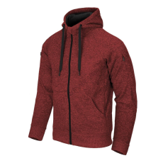 HELIKON-TEX Covert Tactical Hoodie FullZip - Red Melange