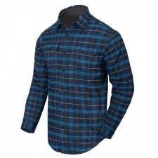 HELIKON-TEX Greyman Ing - Blue Stonework Plaid munkaruha