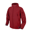 HELIKON-TEX GUNFIGHTER Jacket - Shark Skin Windblocker - Crimson Sky