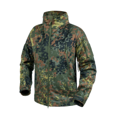 HELIKON-TEX GUNFIGHTER Jacket - Shark Skin Windblocker - Flecktarn munkaruha