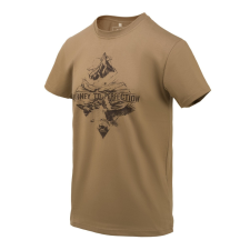 HELIKON-TEX Mountain Stream póló - US Brown munkaruha