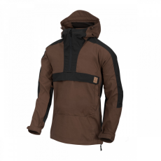HELIKON-TEX Woodsman Anorak Kabát - Earth Brown/Black