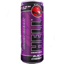 Hell Black Cherry Fekete Cseresznye Energiaital 0,25l energiaital