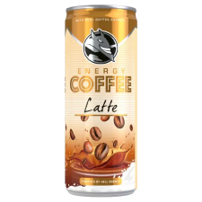 Hell Hell Energy Coffee latte - 250ml üdítő, ásványviz, gyümölcslé
