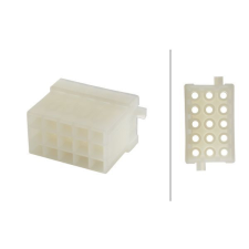 Hella Csatlakozó ház HELLA 8KW 744 856-003 autóalkatrész