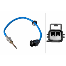 Hella Érzékelő, kipufogógáz-hőmérséklet HELLA 6PT 358 226-571 autóalkatrész