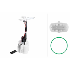 Hella üzemanyag-ellátó egység HELLA 8TF 358 306-941 autóalkatrész