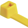 HellermannTyton Kábelkötegelő készlet 210 x 4,6 mm, sárga, 100 db, HellermannTyton 116-08014 T80R-N66-YE-C1 (116-08014)