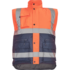  HELLIN HV mellény narancssárga/navy XL láthatósági ruházat