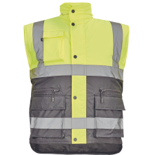  HELLIN HV mellény sárga/szürke XXL láthatósági ruházat